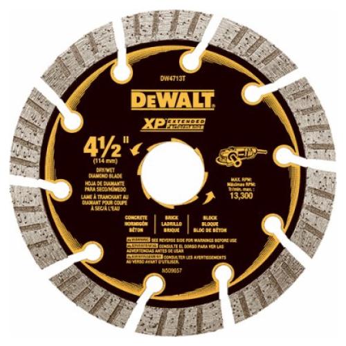 Hoja de sierra de diamante DeWalt DW4713T 11.43 cm 10 unidades