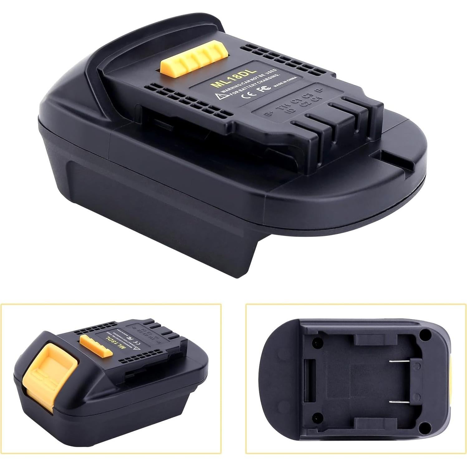 Adaptador de Batería Kotoate ML18DL para Dewalt 20V