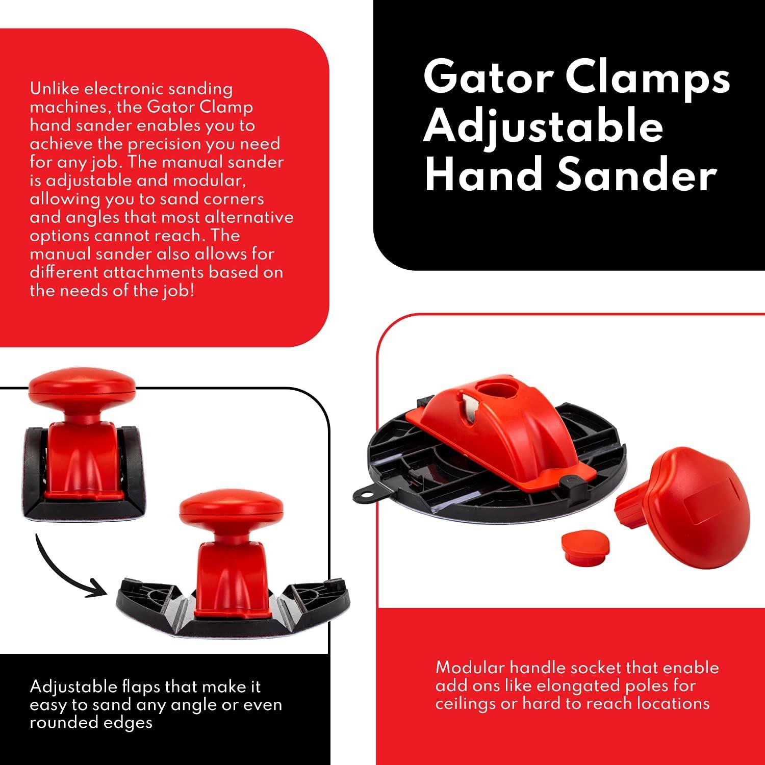 Lijadora Manual Plegable Gator Clamps 15,24 cm Ajustable