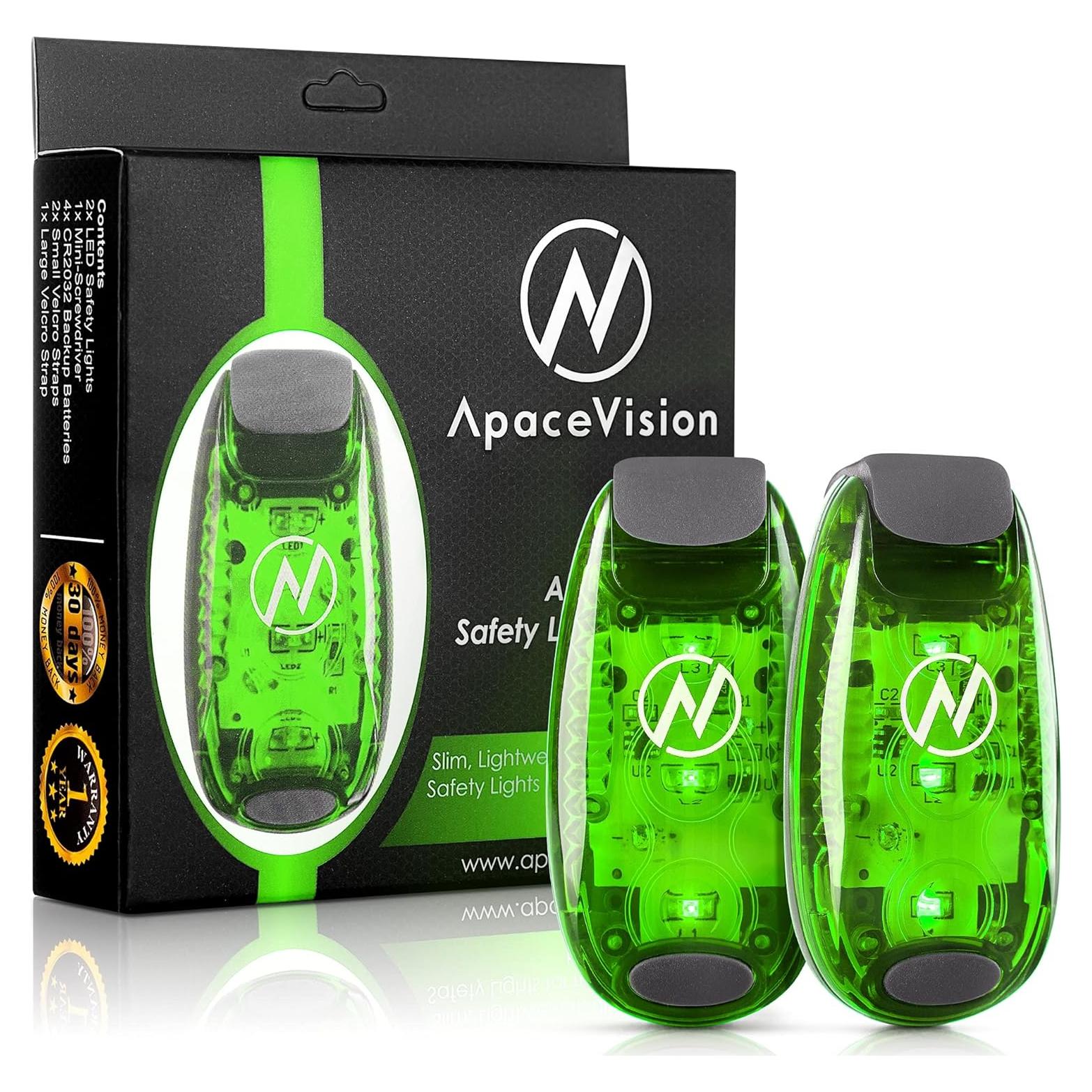 Luces de Seguridad LED Apace Vision Beaconbright - Paquete de 2