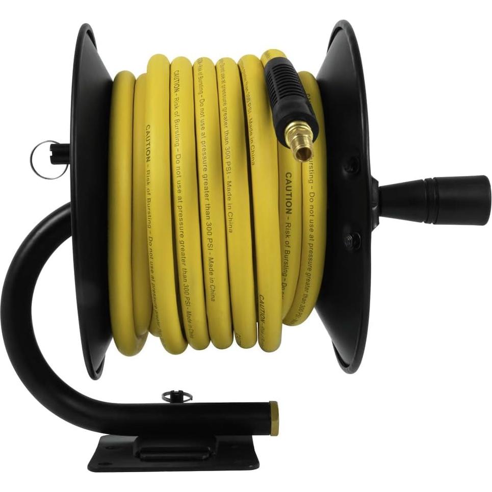 Carrete Manual de Manguera DEWALT 3/8" x 15.24 m Resistente