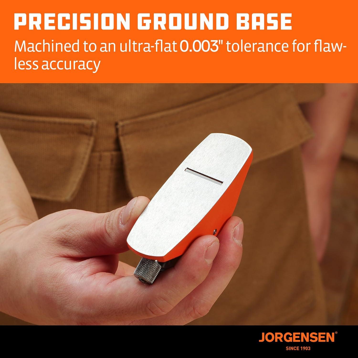 Mini Aplanador de Madera Jorgensen 8.9 cm Ajustable Manual