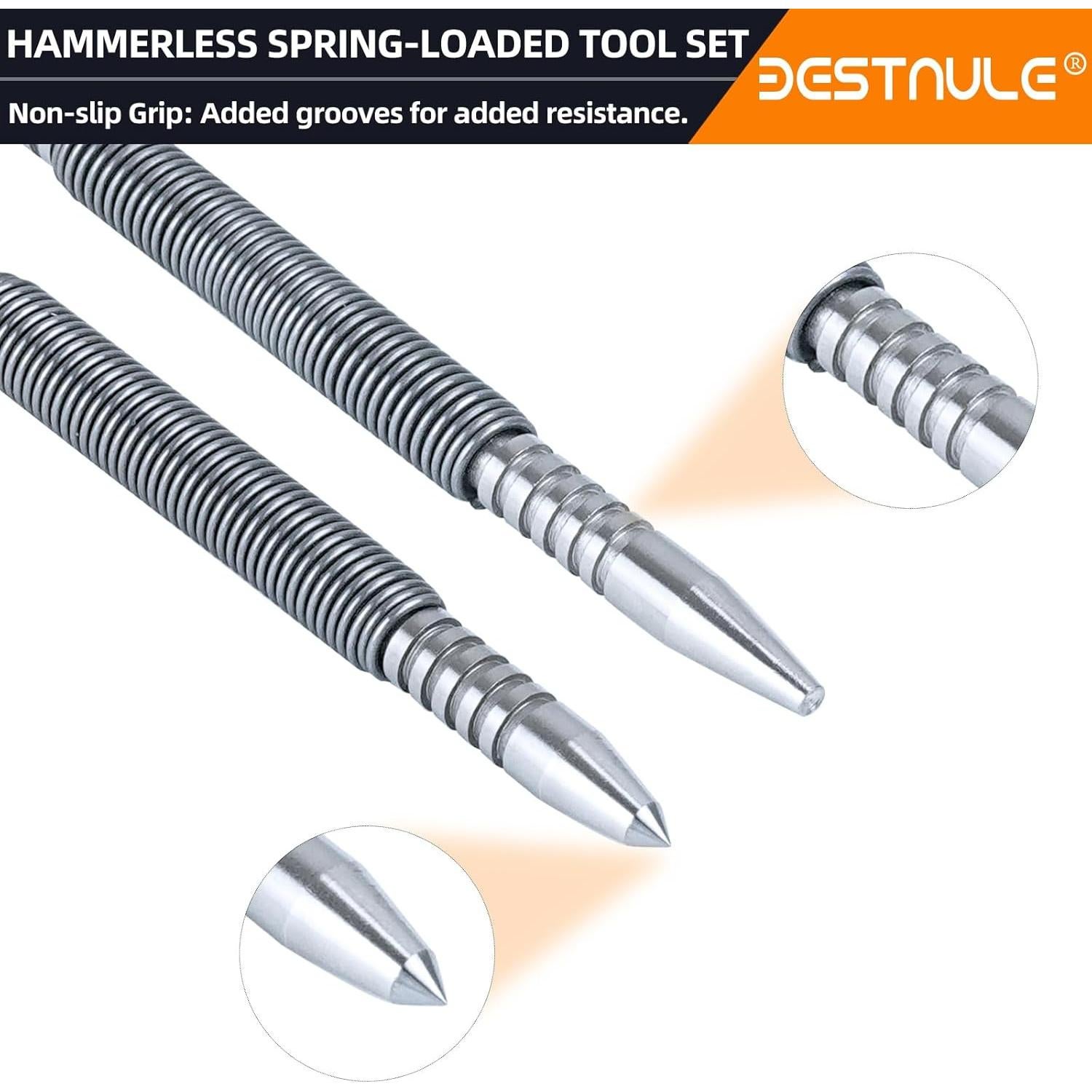 Juego de 4 Piezas de Colocador de Clavos BESTNULE