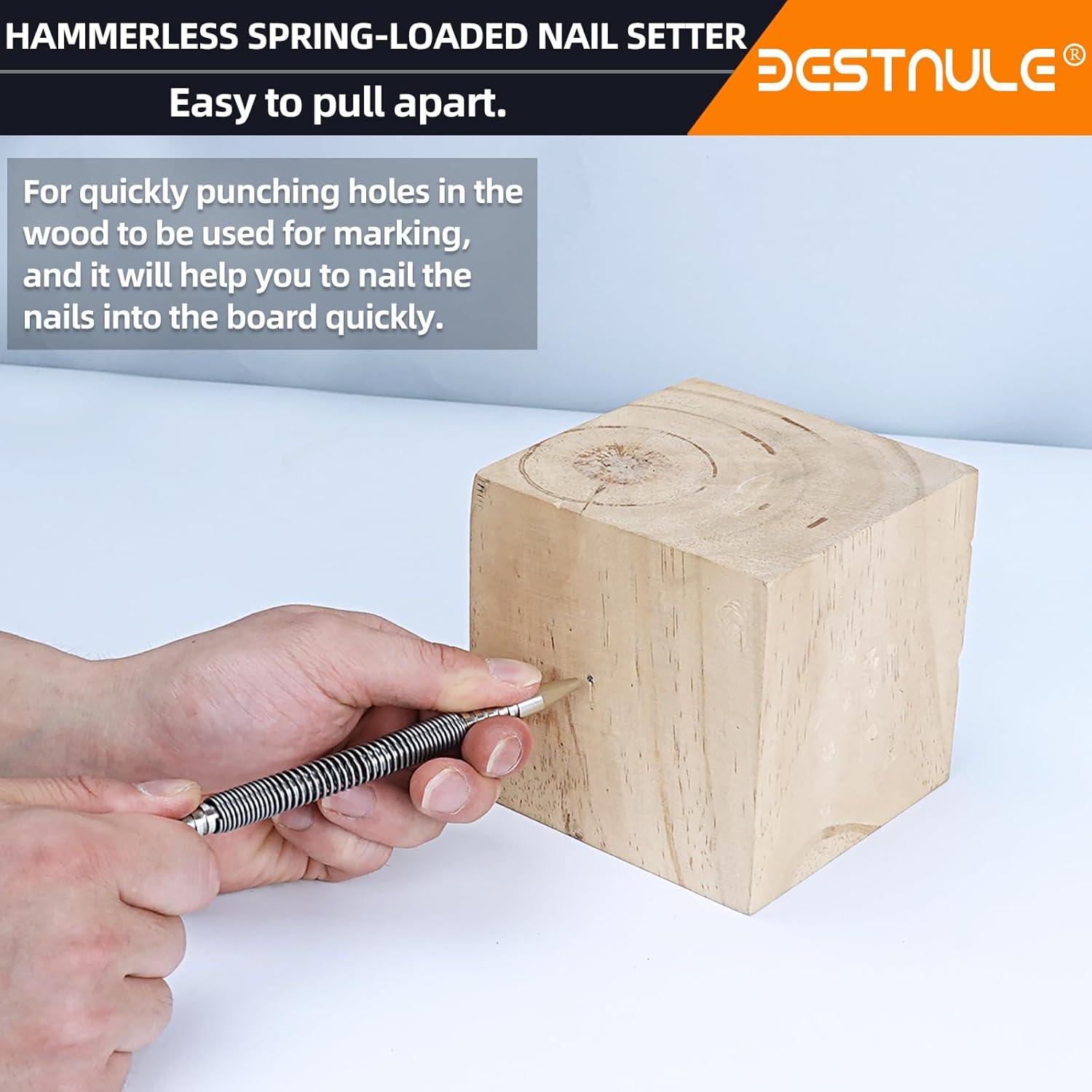 Juego de 4 Piezas de Colocador de Clavos BESTNULE