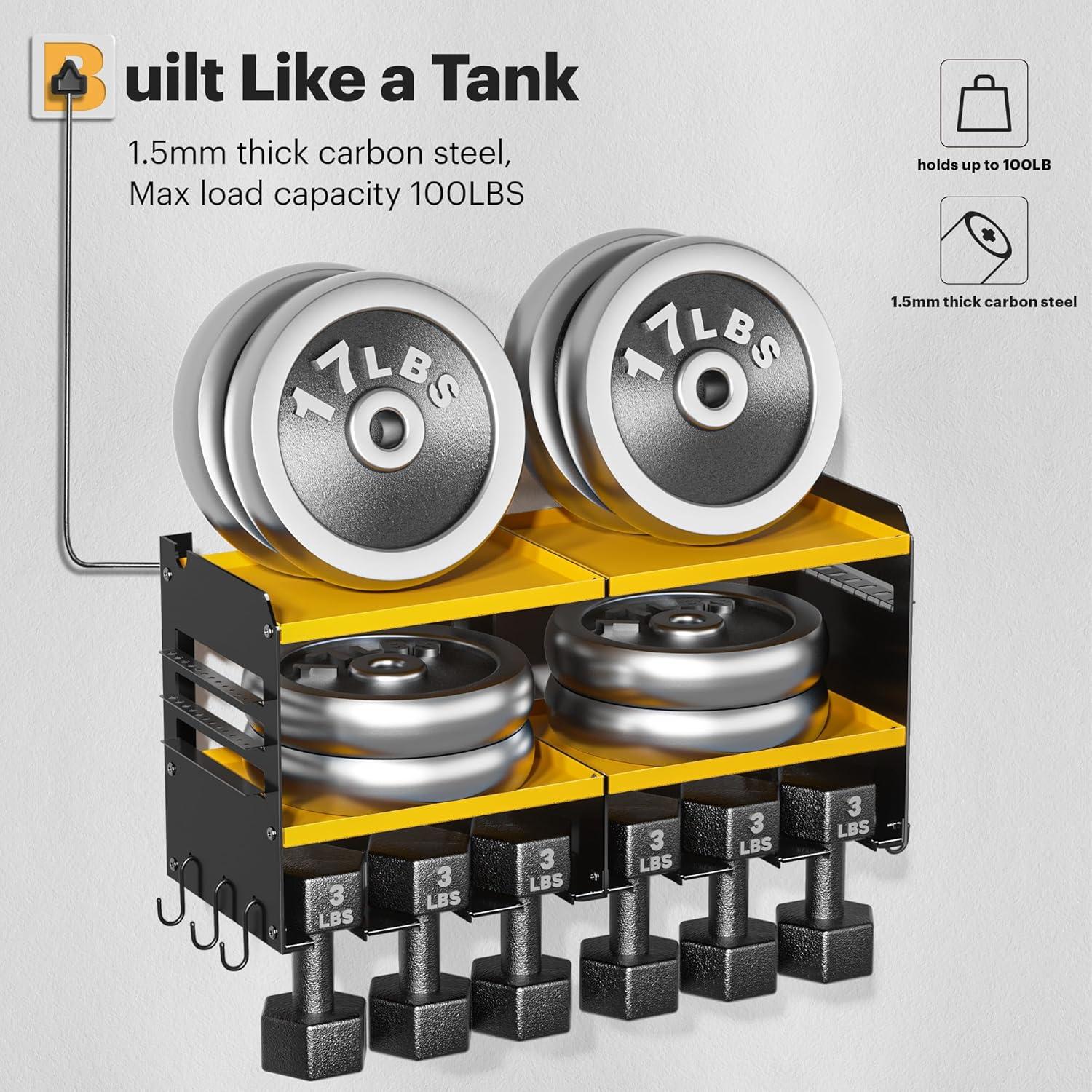 Organizador de Herramientas Spampur con Carga y 6 Soportes