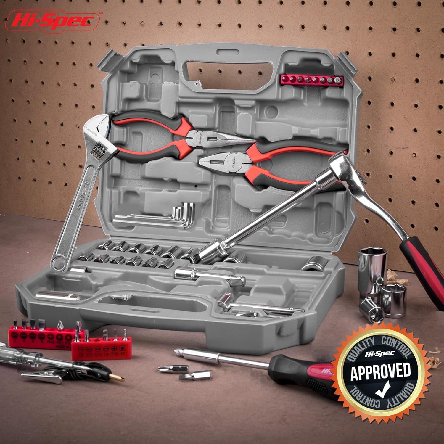 Juego de herramientas Hi-Spec 67 piezas para mecánicos