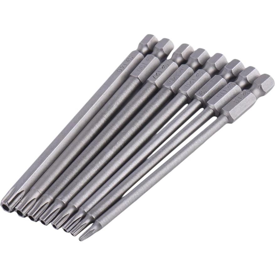 Juego de Puntas Torx Yakamoz 8pcs 100mm Hexagonal