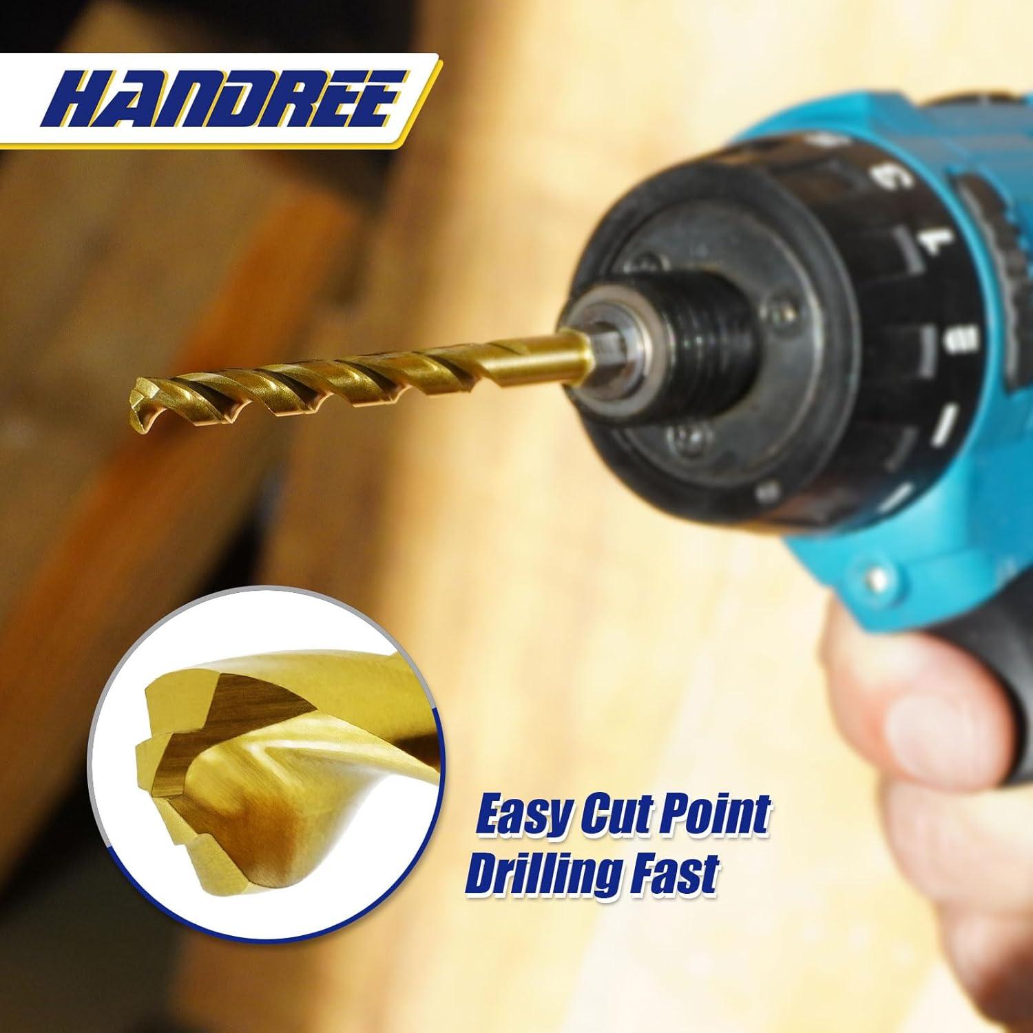 Juego de 15 Brocas Hexagonales JEFE HSS para Metal