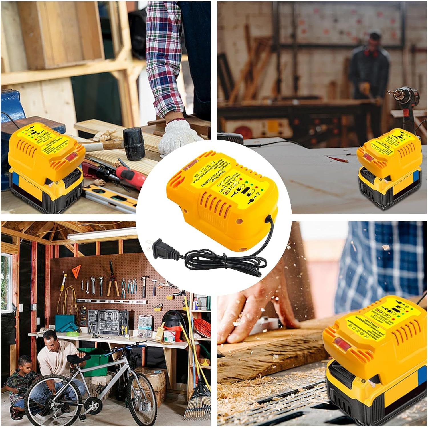 Cargador Mini DeWalt 20V para Baterías de Litio Compacto