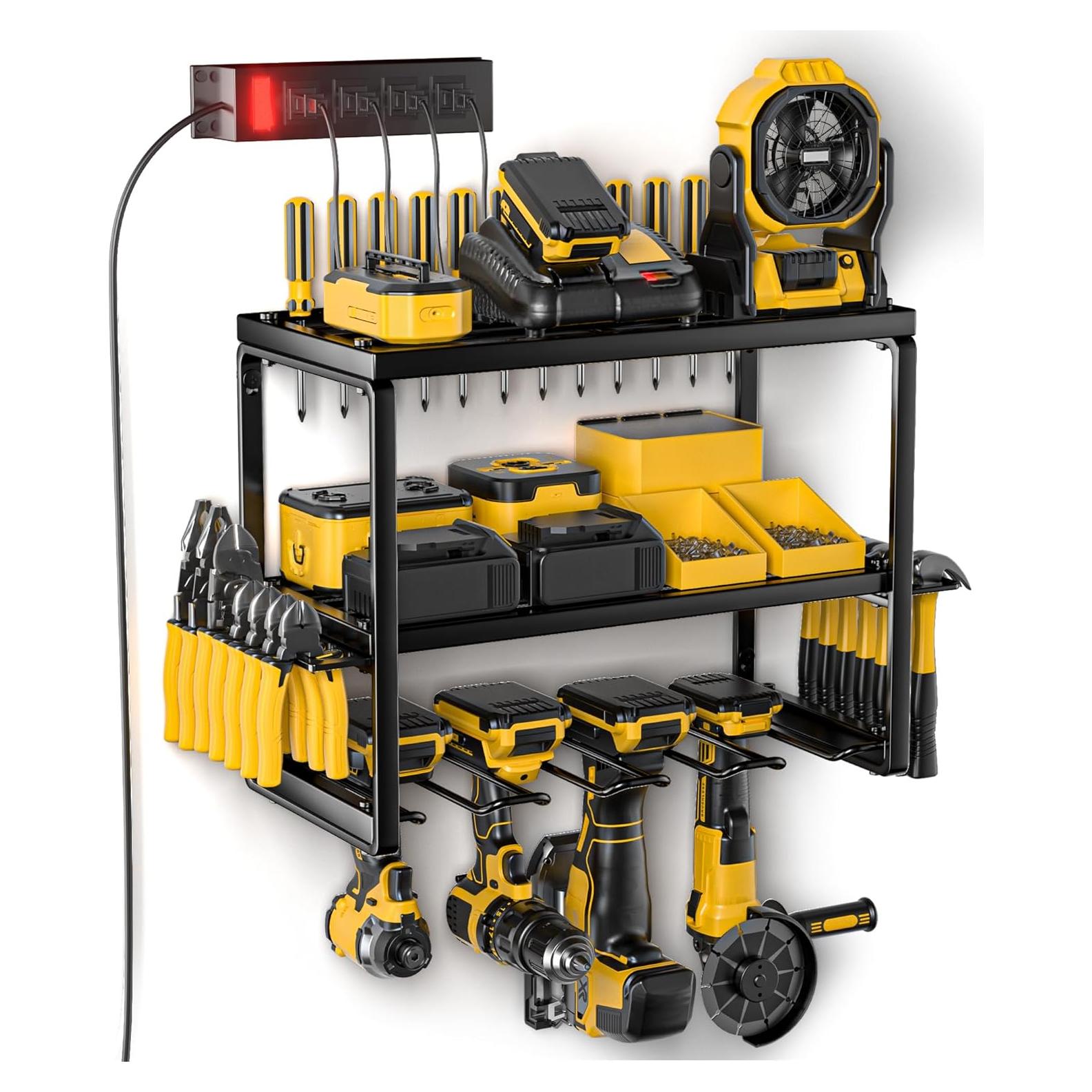 Organizador de Herramientas Amoowis 3 Capas con Carga