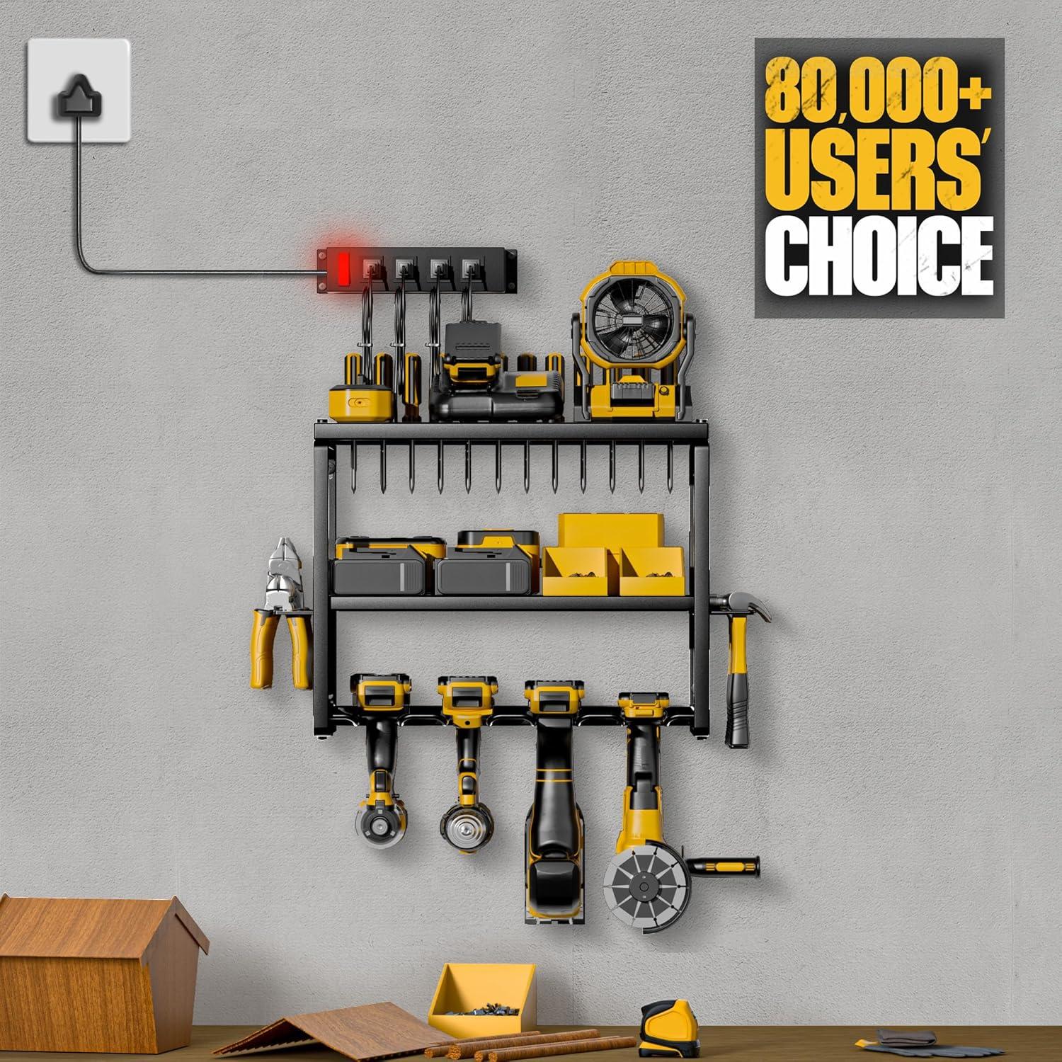 Organizador de Herramientas Amoowis 3 Capas con Carga