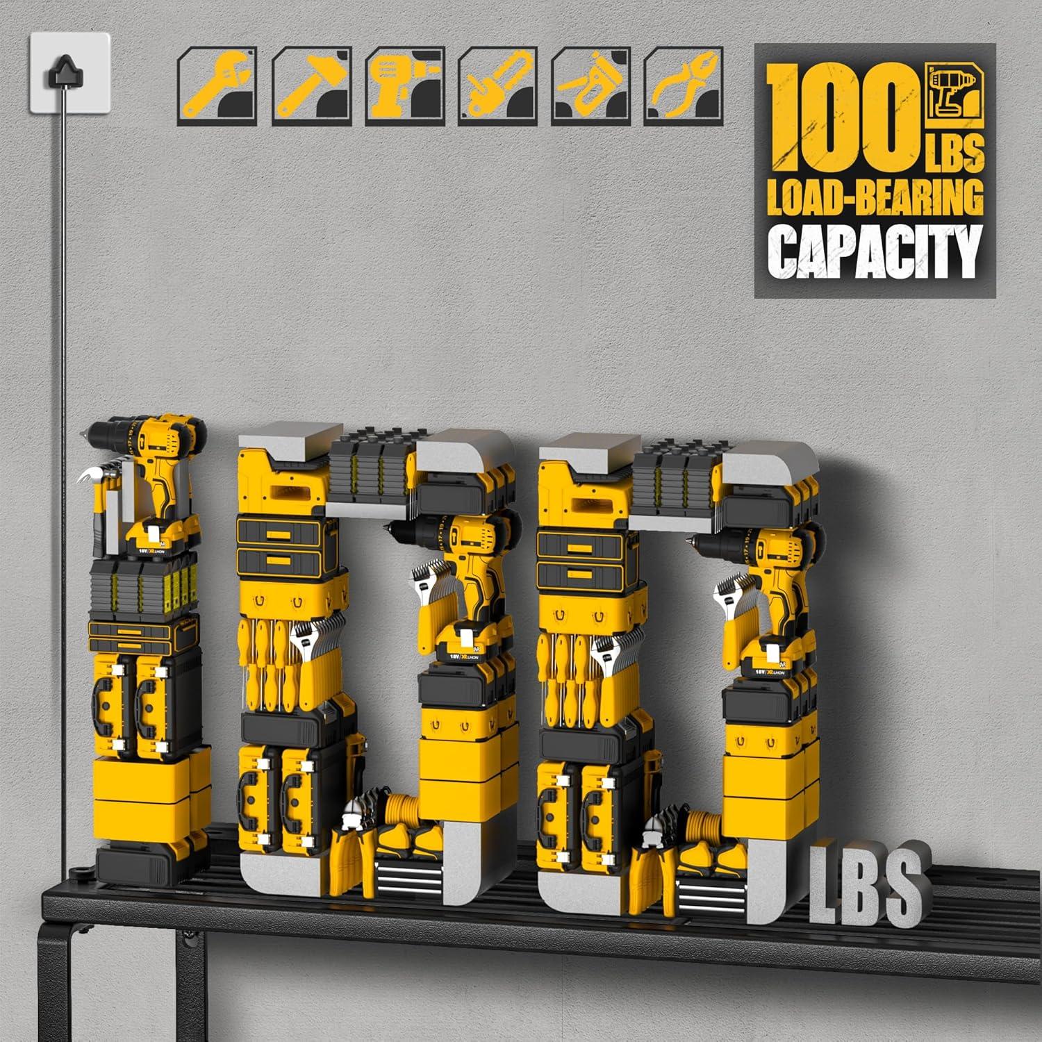 Organizador de Herramientas Amoowis 3 Capas con Carga