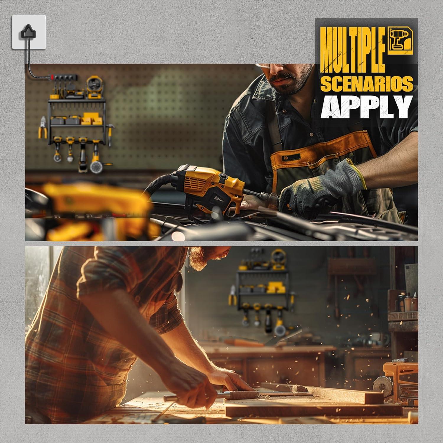 Organizador de Herramientas Amoowis 3 Capas con Carga