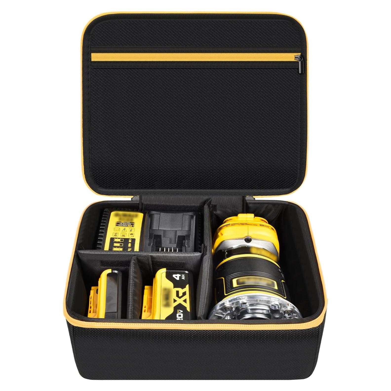 Funda para Router DEWALT 20V Max XR y Makita 18V LXT