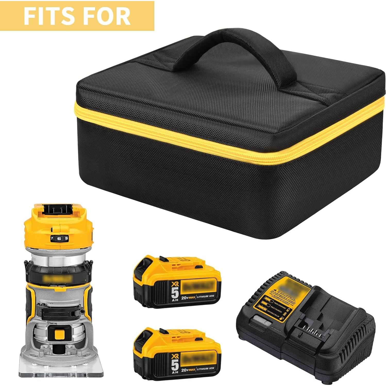 Funda para Router DEWALT 20V Max XR y Makita 18V LXT