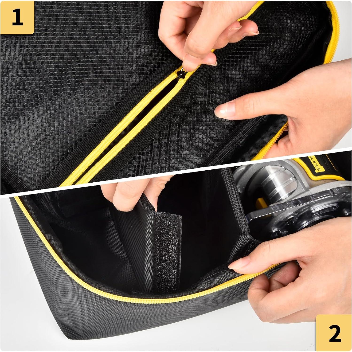 Funda para Router DEWALT 20V Max XR y Makita 18V LXT