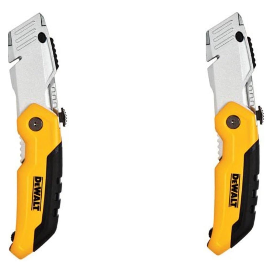 Cuchillo Utility Plegable DeWalt DWHT10035L - 2 Piezas