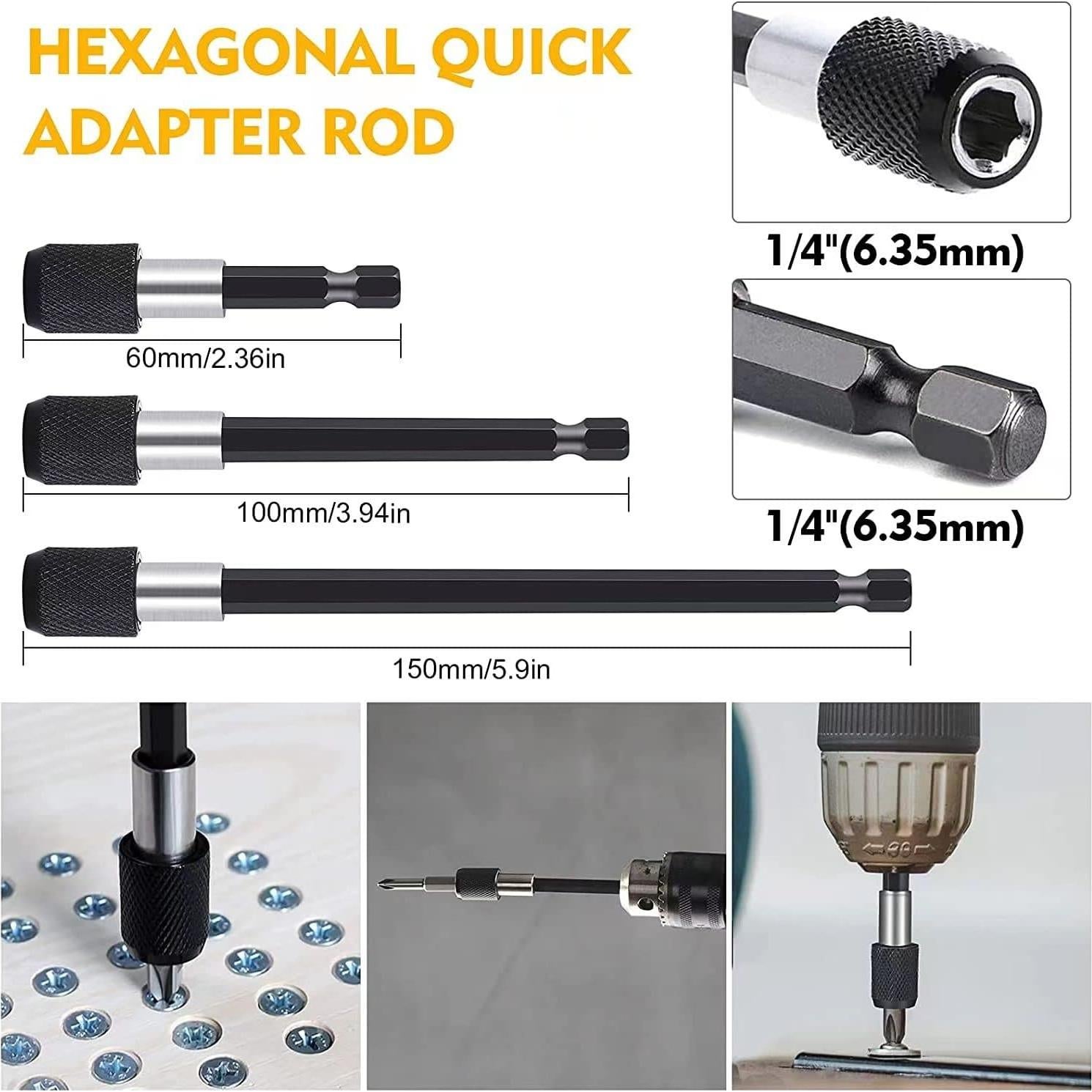 Juego de Extensión de Broca Flexible GALLIA 105° 10 Piezas