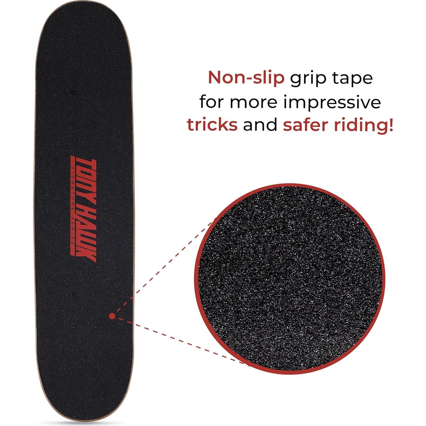 Patineta Voyager 31" (78,74 cm) 9 capas Arce Daga/Cruz/Cráneo