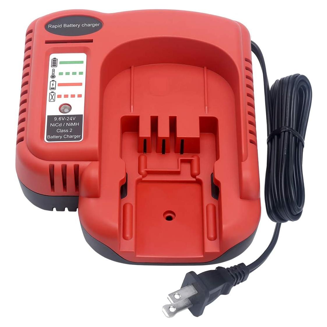 Cargador Rápido Biswaye BDFC240 9.6V-24V Compatible Black & Decker