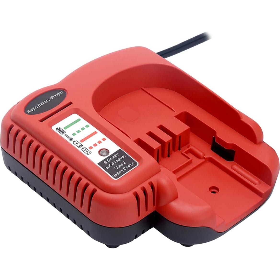 Cargador Rápido Biswaye BDFC240 9.6V-24V Compatible Black & Decker