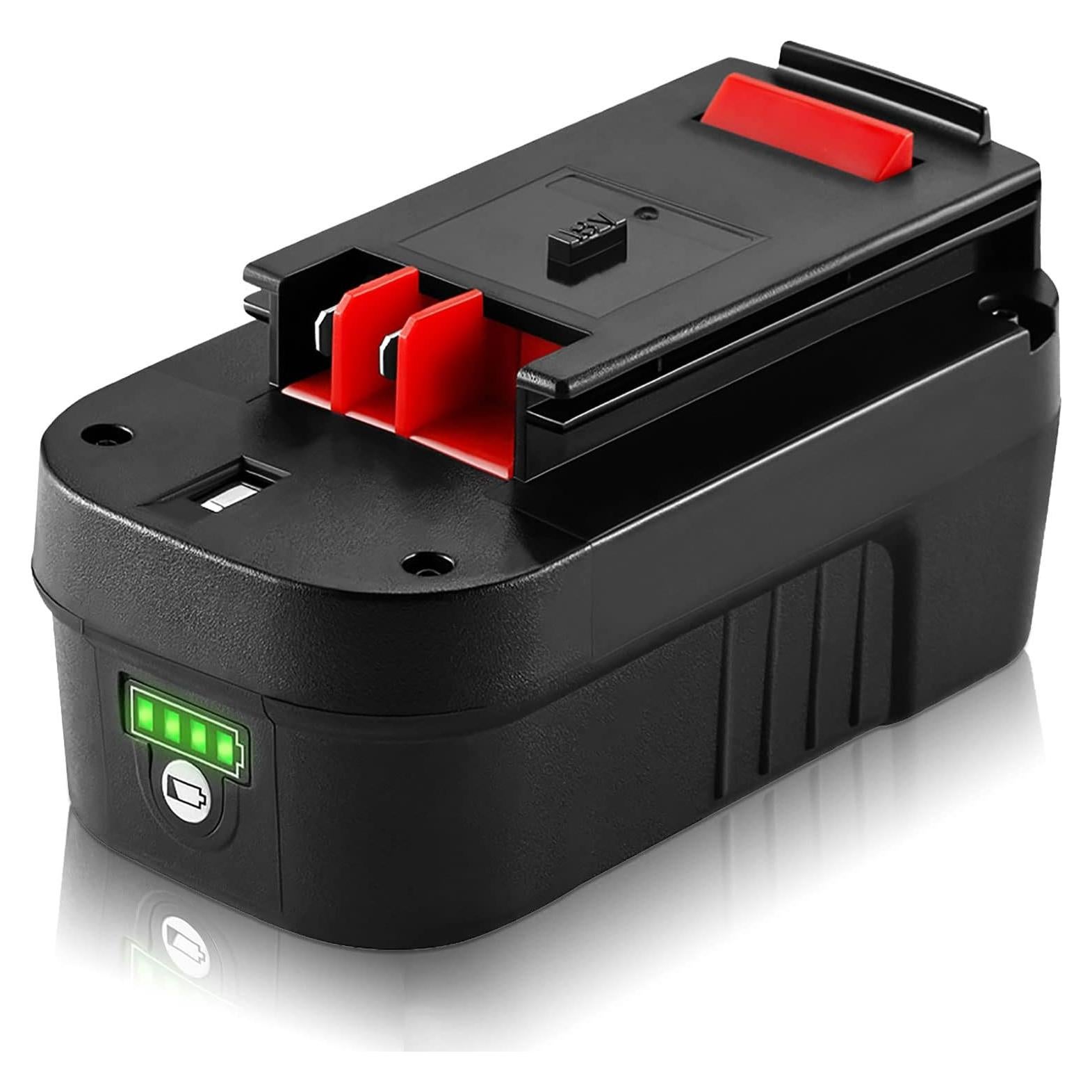 Batería de iones de litio DSANKE HPB18 18V 6.0Ah para Black & Decker