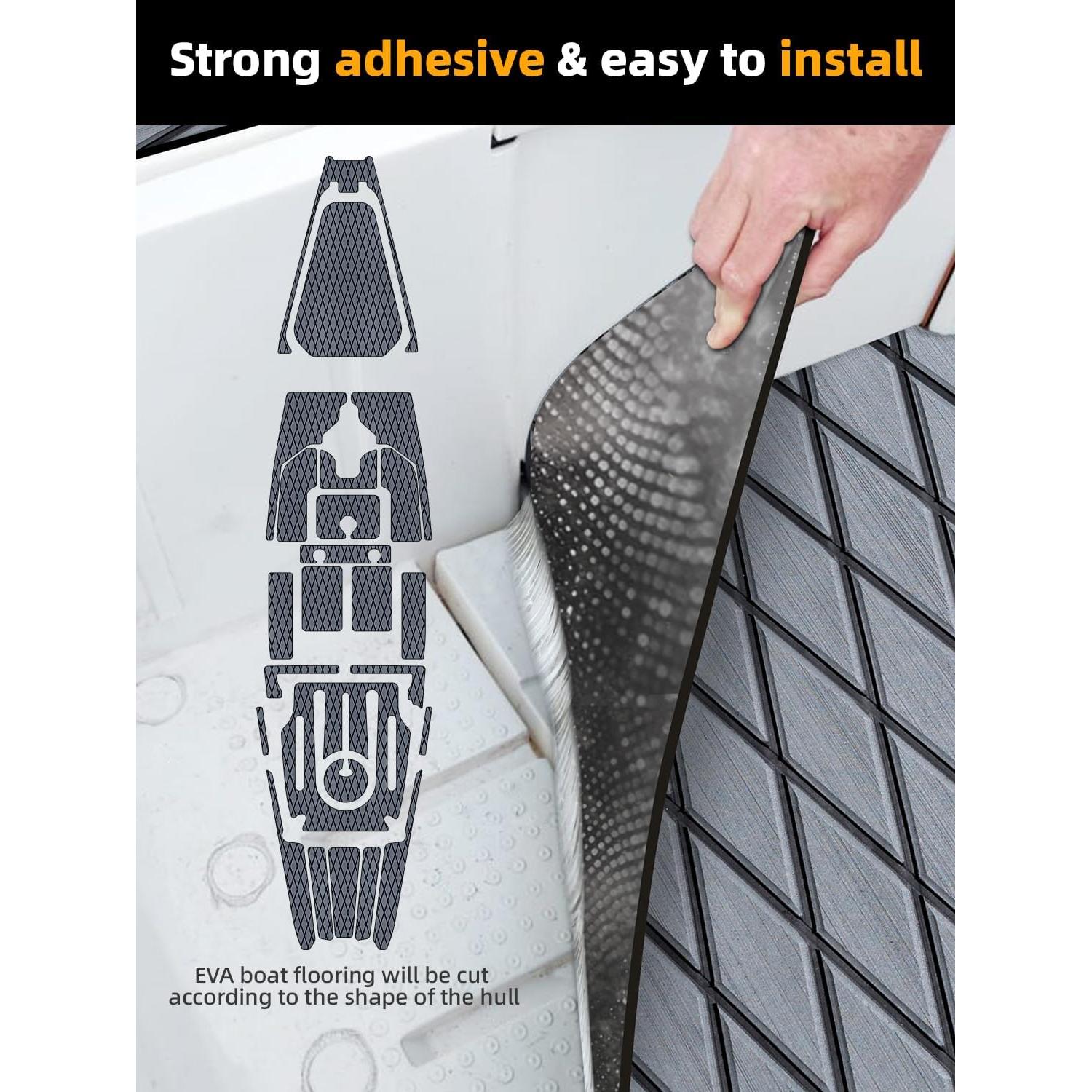 Suelo de Barco FOCEAN EVA 190.5x71.1cm Antideslizante