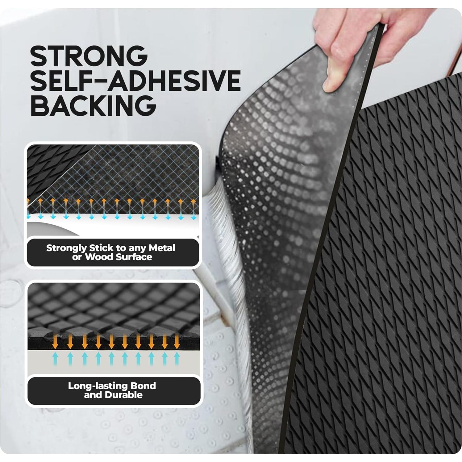 Boat Flooring - EVA Foam Boat Decking - Marine Flooring Marine Mats for Boats RV Yacht Kayak 94.5"x 47.2"/23.6"/15.7"