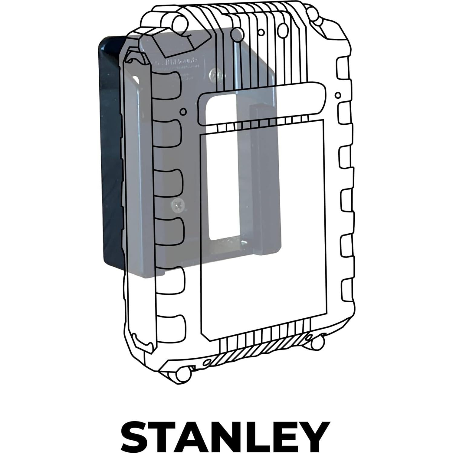 Soporte de Batería StealthMounts para Black & Decker 20V - 6 Piezas