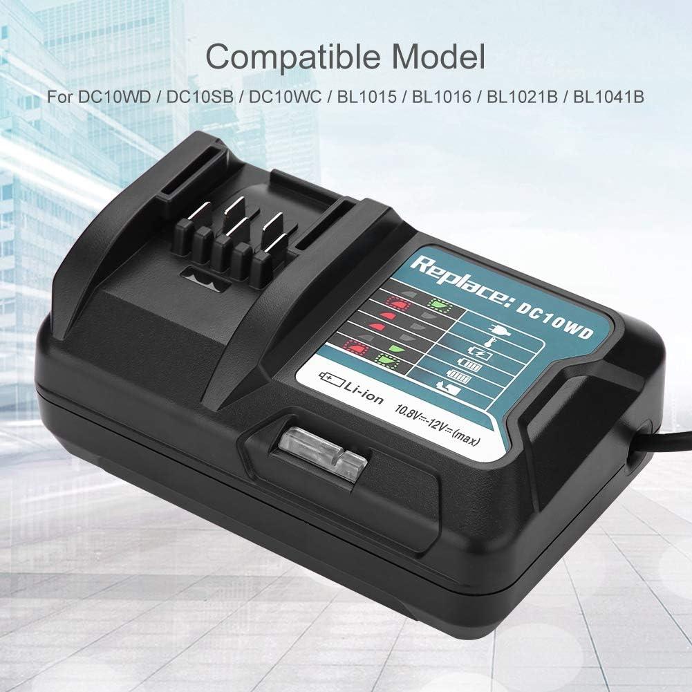 Cargador Rápido Zerone 10.8V-12V para Baterías Makita