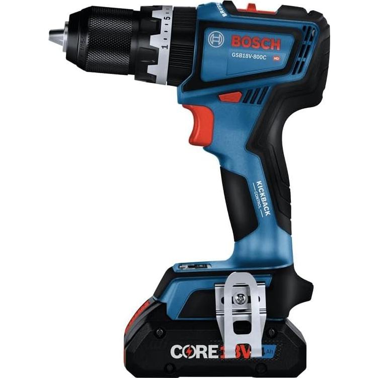 Martillo Perforador Bosch GSB18V-800C 18V 4 Ah Inalámbrico