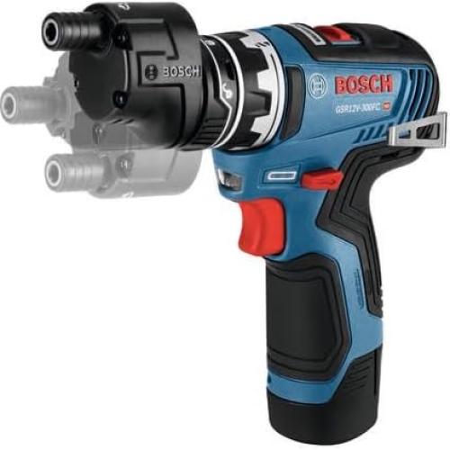 Taladro Destornillador Bosch GSR12V-300FC 12V 5-en-1