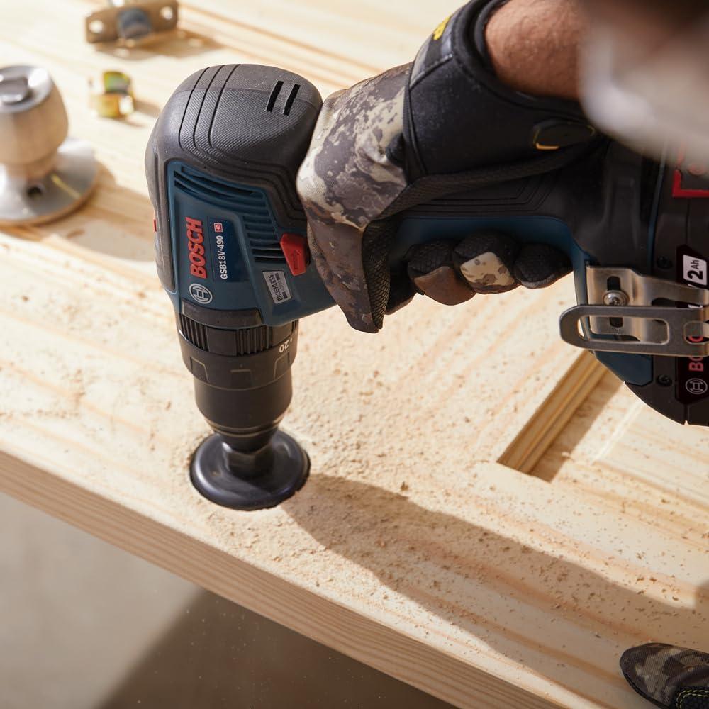 Taladro Percusión Bosch GSB18V-490 18V 2 Ah Sin Escobillas