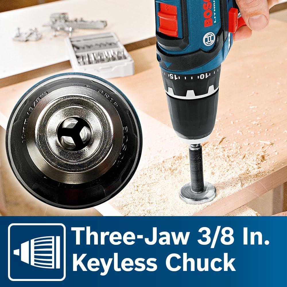 Kit Bosch CLPK22-120 12V Max Taladro y Atornillador