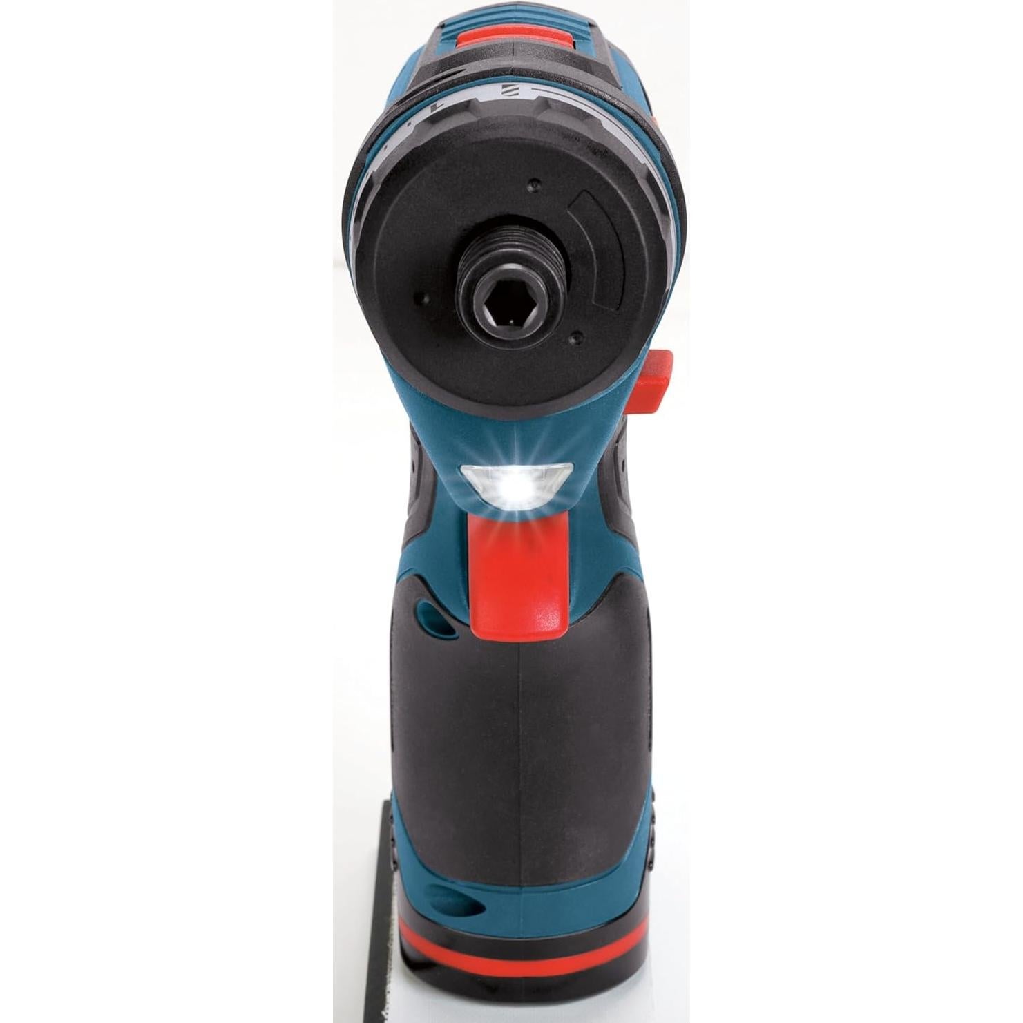 BOSCH Conductor de Bolsillo 12V PS21-2A con 2 Baterías