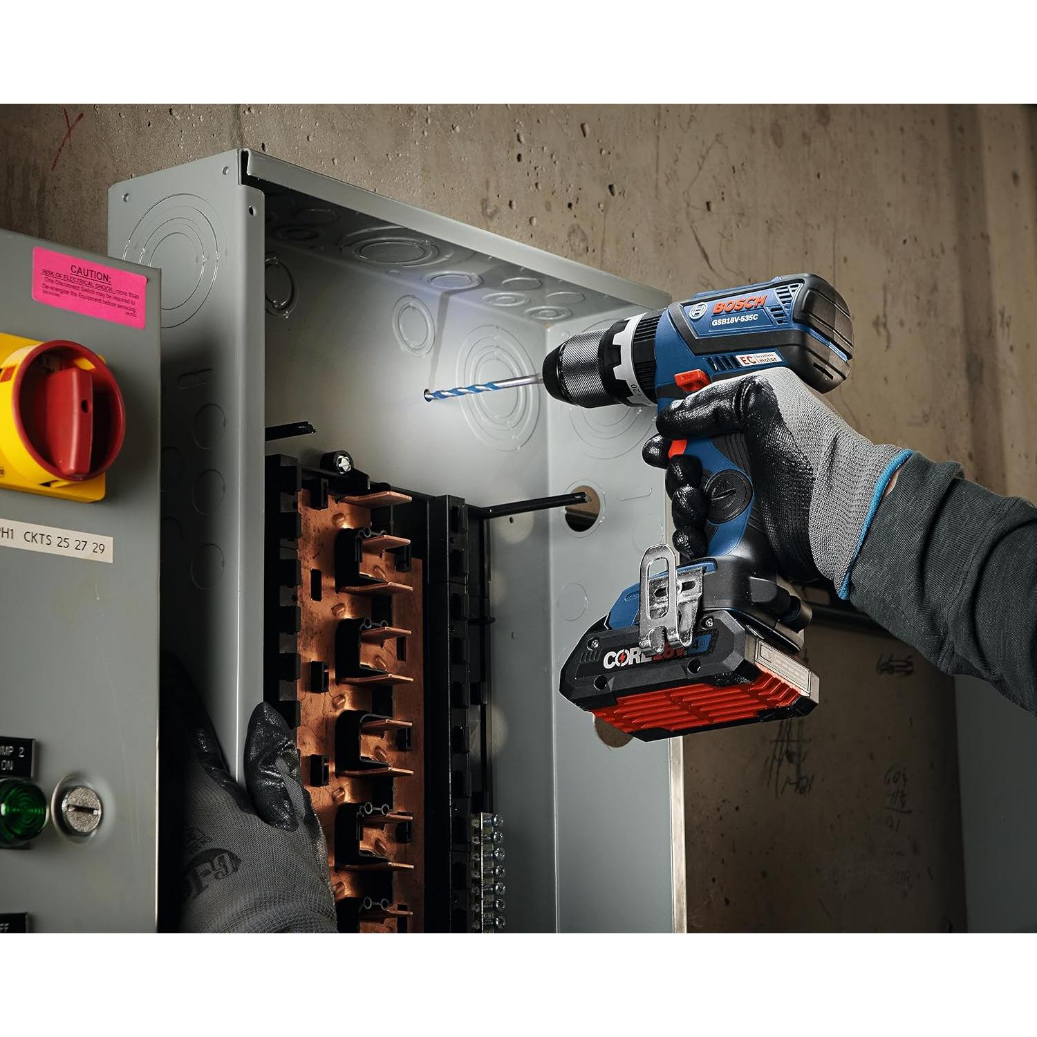 Taladro de Percusión Bosch GSB18V-535CB15 18V 4 Ah