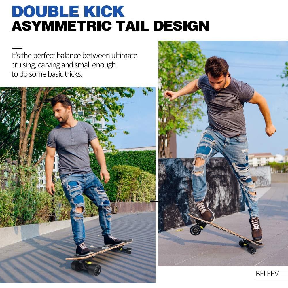 Patineta BELEEV Cruiser 27x8 cm para Principiantes