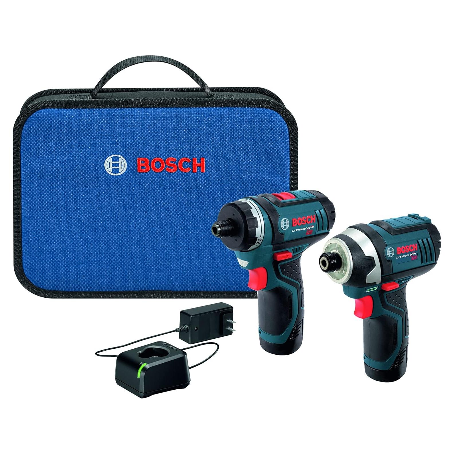 Kit de Herramientas Inalámbricas Bosch 12V Max 2 Piezas