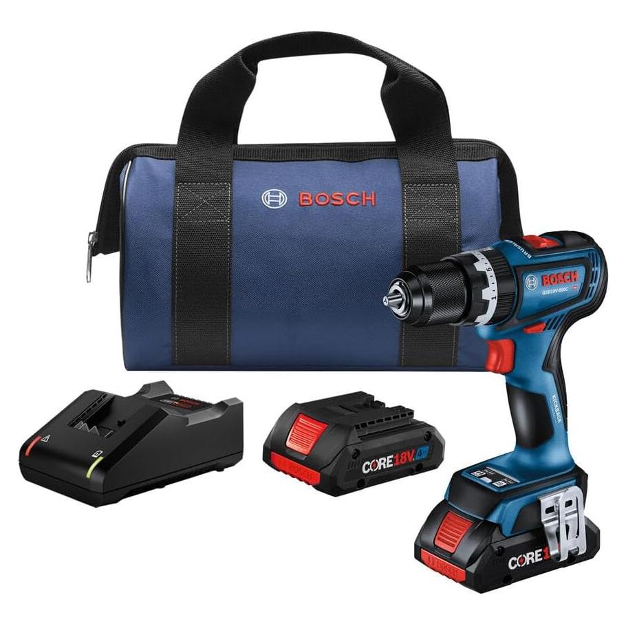 Martillo Perforador Inalámbrico BOSCH GSB18V-800C 18V 4Ah