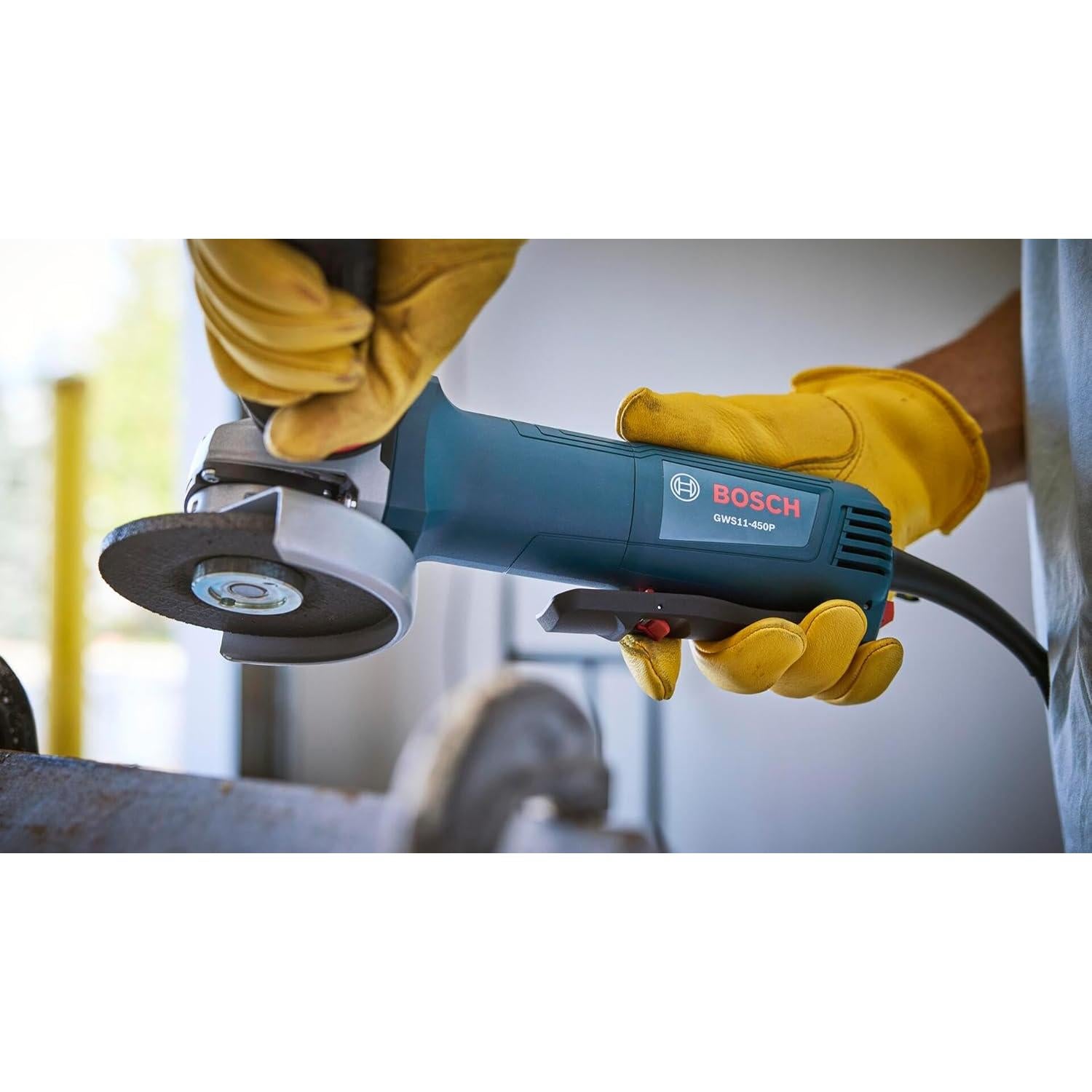 Amoladora Angular Bosch GWS11-450P 4.5" 11A Ergonómica