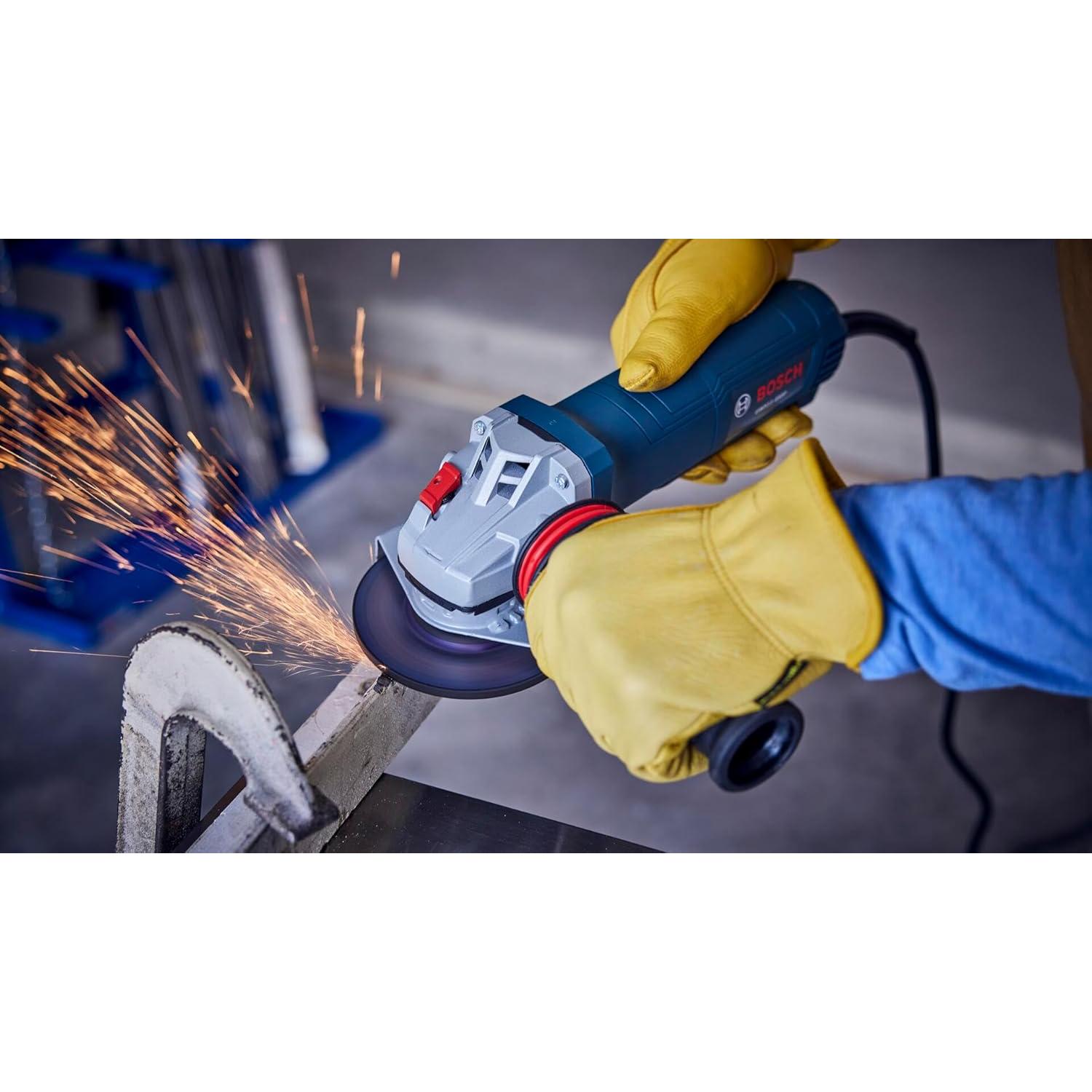 Amoladora Angular Bosch GWS11-450P 4.5" 11A Ergonómica