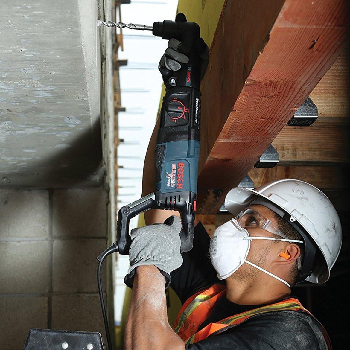 Kit Bosch Martillo Rotativo 1" y Amoladora 4.5" Azul