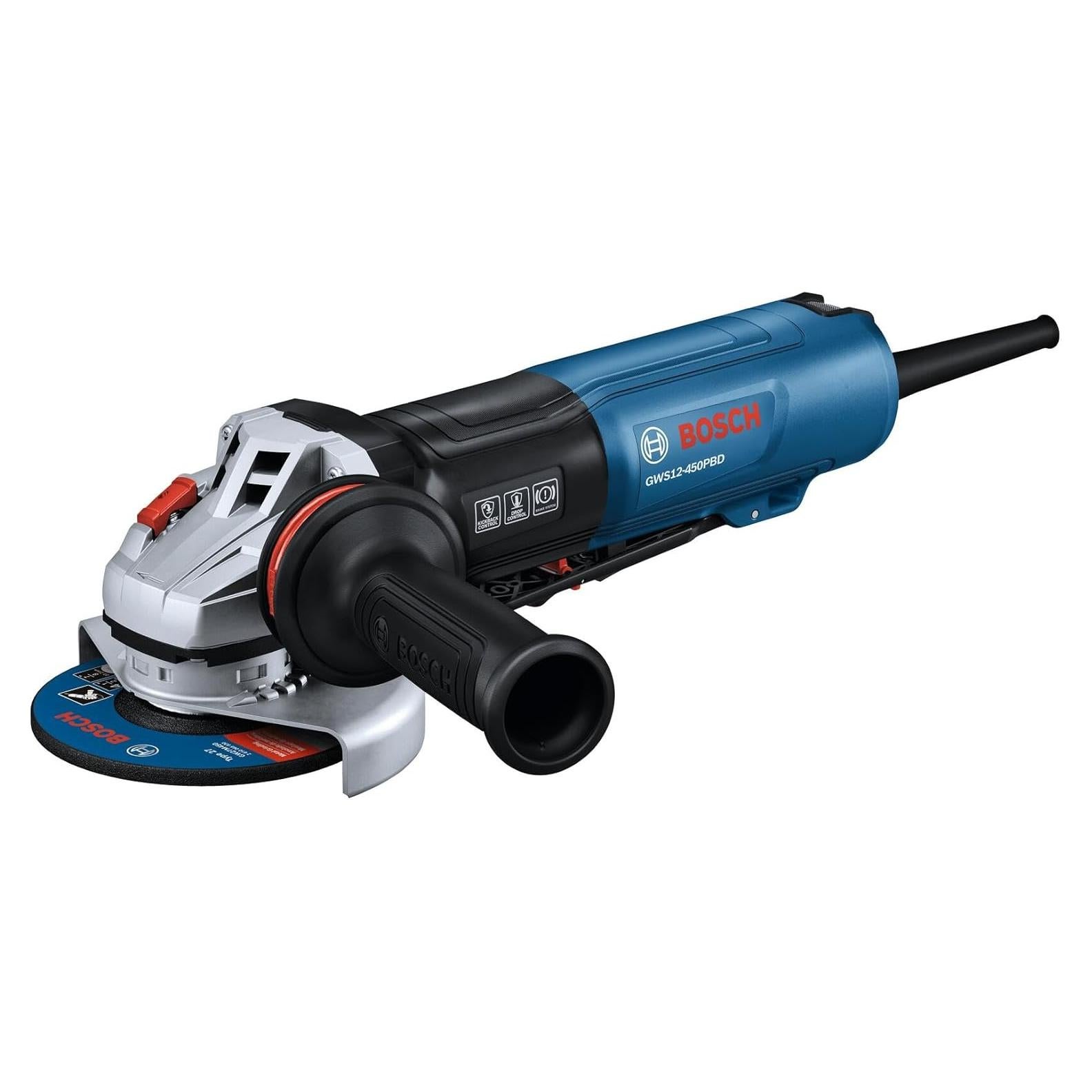 Amoladora Angular BOSCH GWS12-450PBD 2.40 kg 11500 RPM
