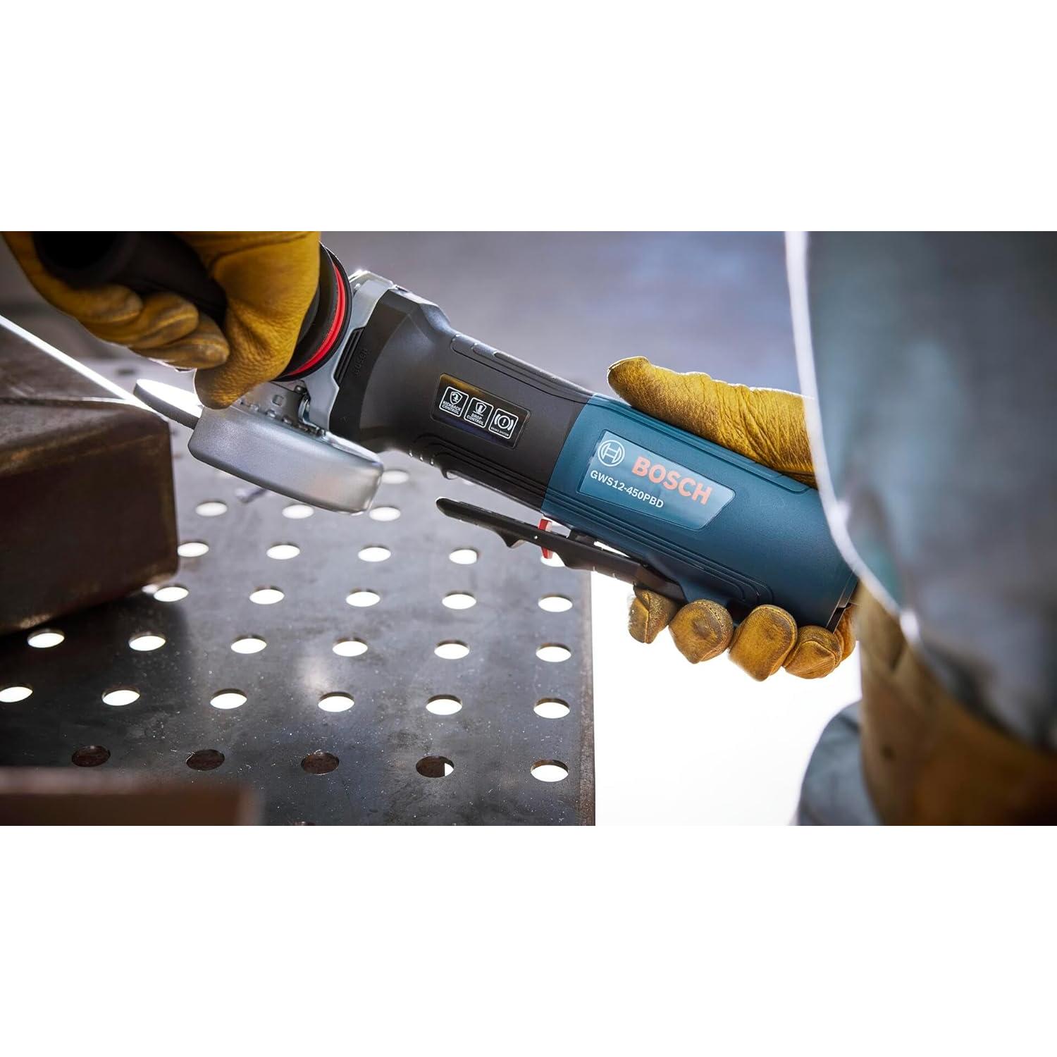 Amoladora Angular BOSCH GWS12-450PBD 2.40 kg 11500 RPM