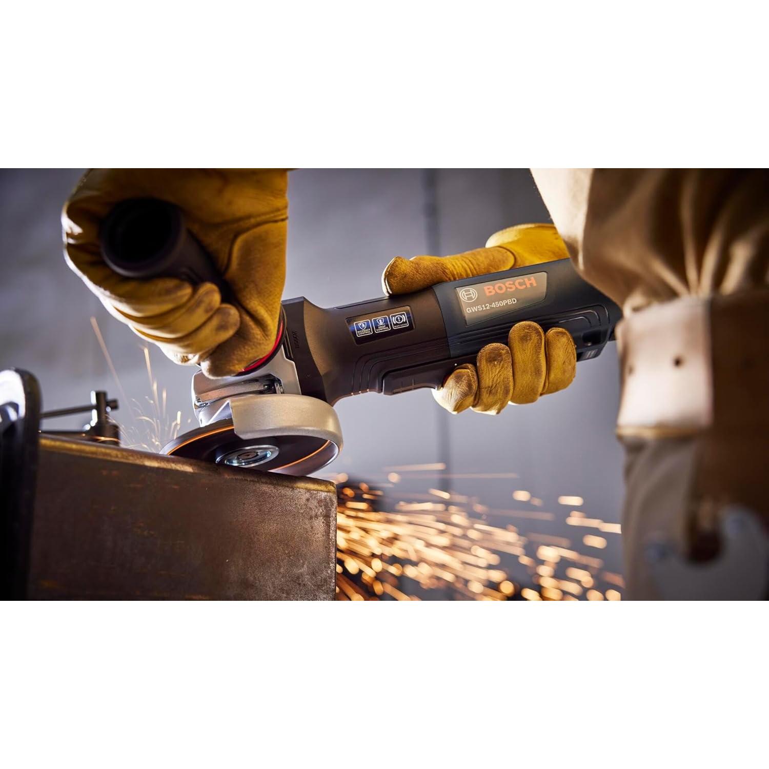 Amoladora Angular BOSCH GWS12-450PBD 2.40 kg 11500 RPM