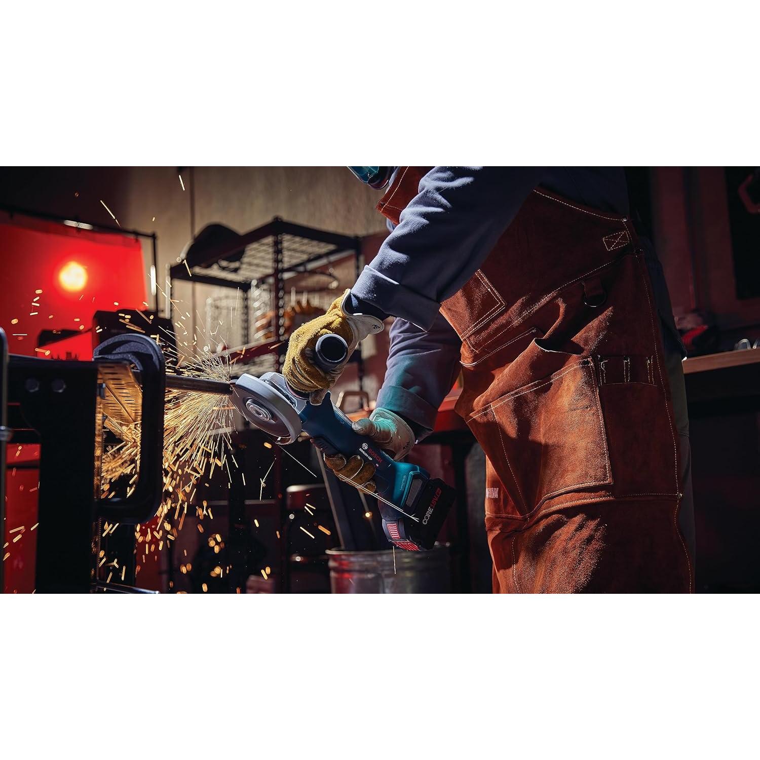 Amoladora Angular BOSCH GWS18V-10PN 18V Sin Escobillas 4.5"