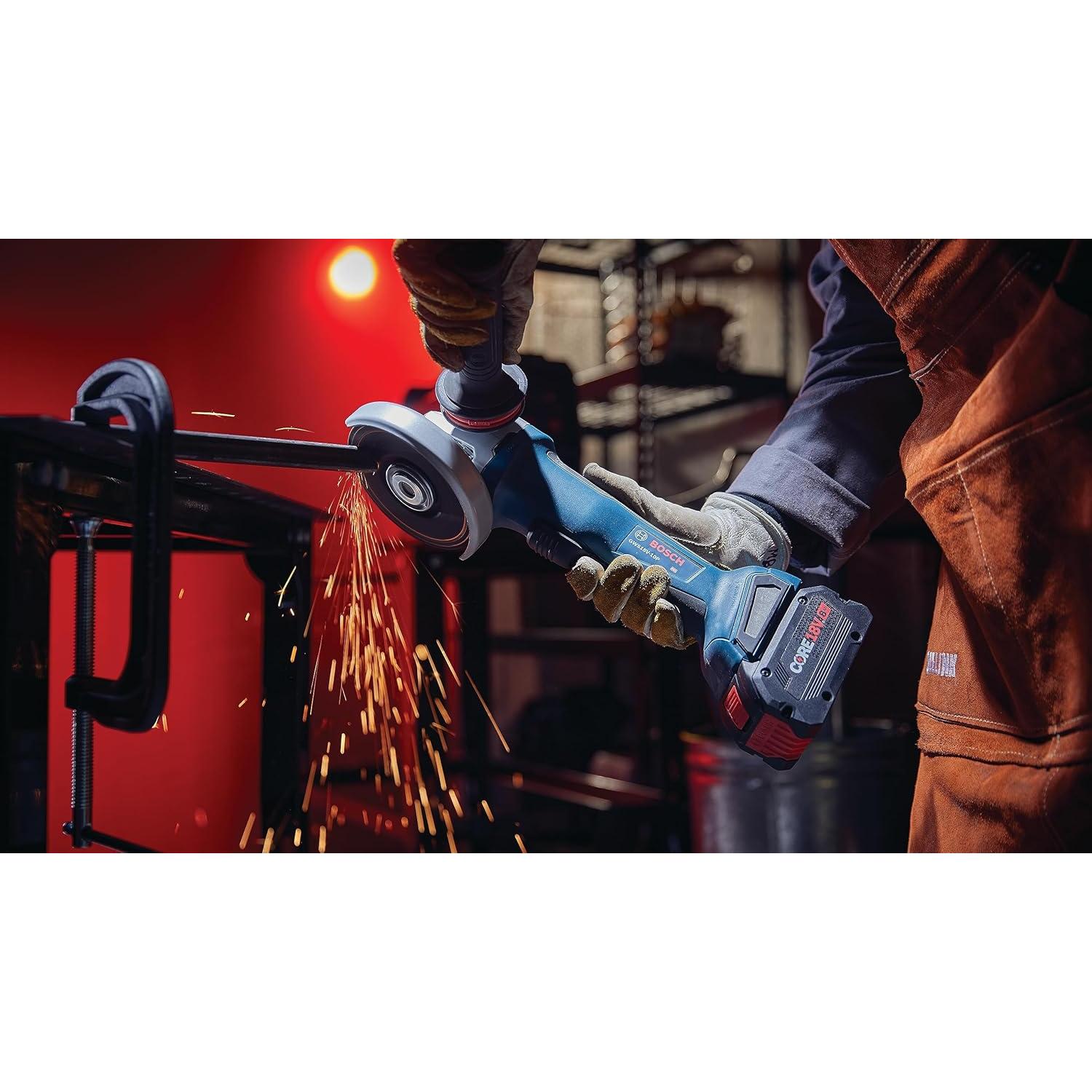 Amoladora Angular BOSCH GWS18V-10PN 18V Sin Escobillas 4.5"