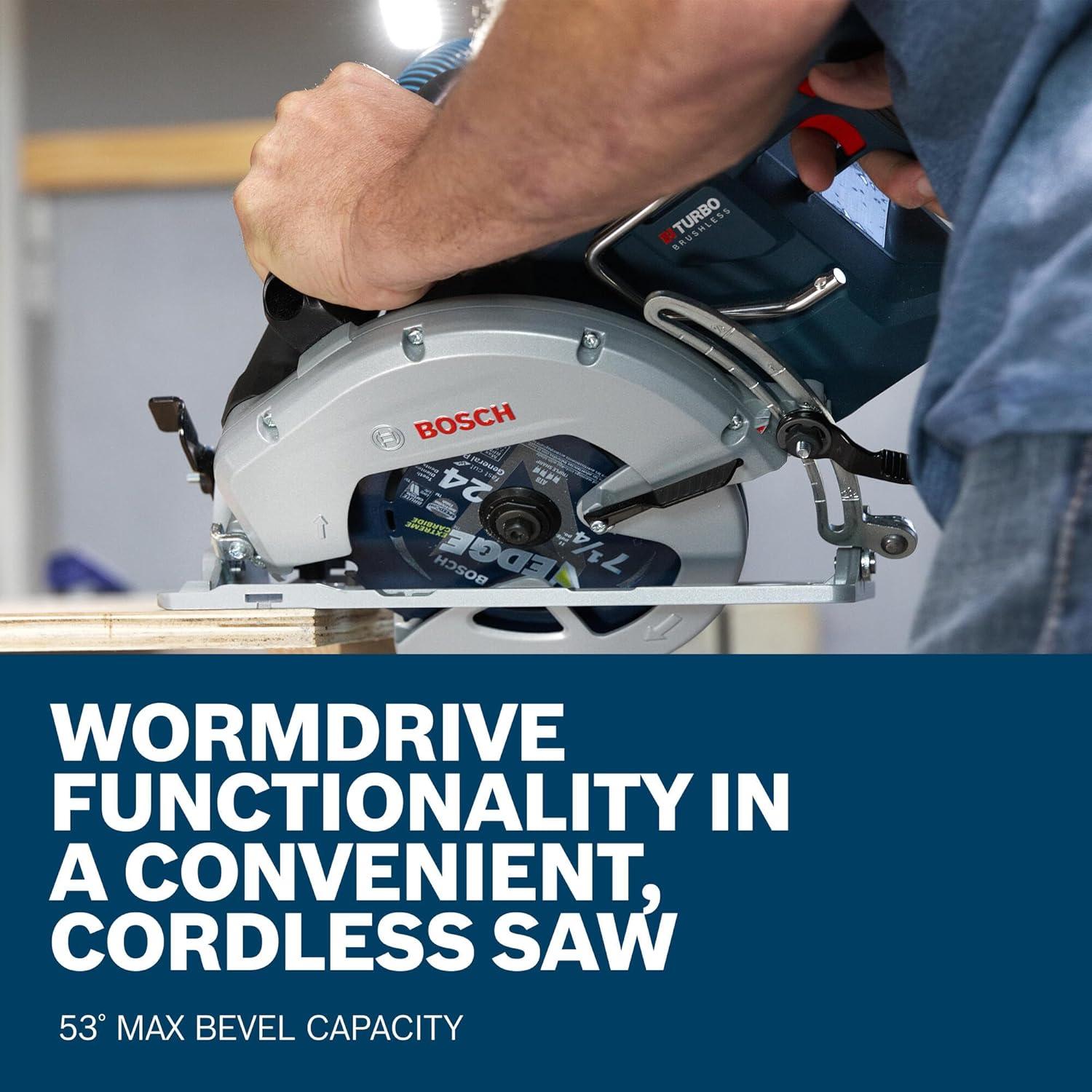 Sierra Circular Bosch GKW18V-26N 18V 6,67 cm Mango Trasero