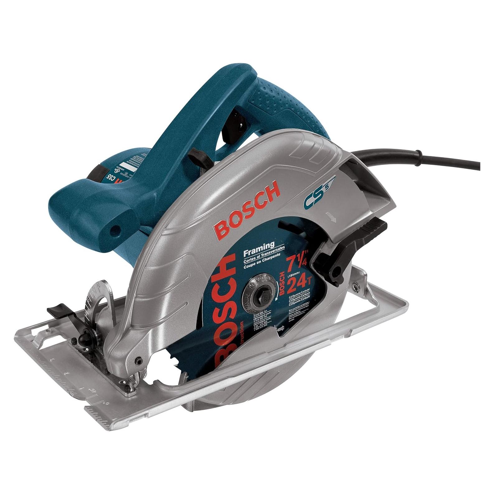 Sierra Circular Bosch CS5 120V 7-1/4" 1800W Azul