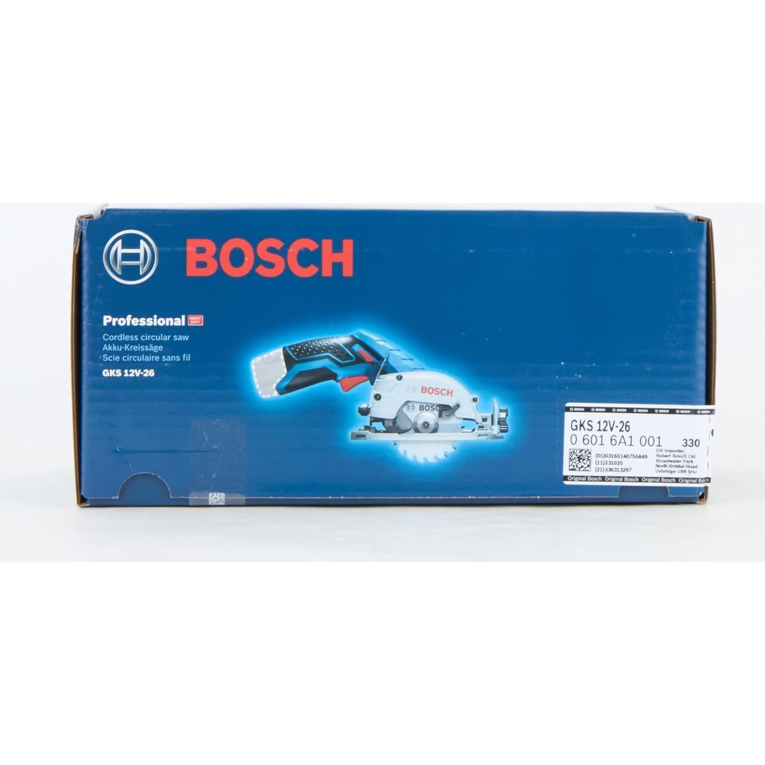 Sierra Circular Inalámbrica Bosch GKS 12V-26 85mm 1400rpm